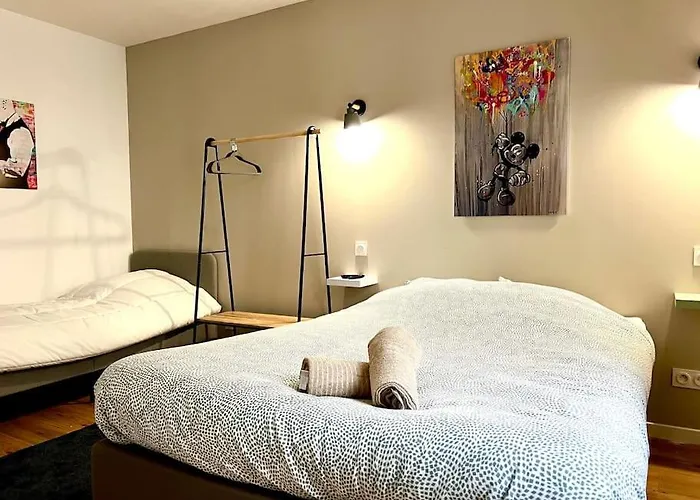 Le Lego, 3 Chambres, 8 Personnes Et Parking, Centre Apartamento