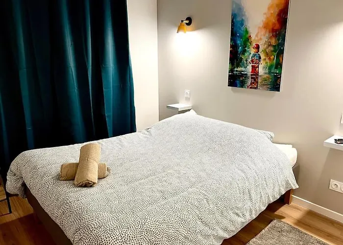 Le Lego, 3 Chambres, 8 Personnes Et Parking, Centre *