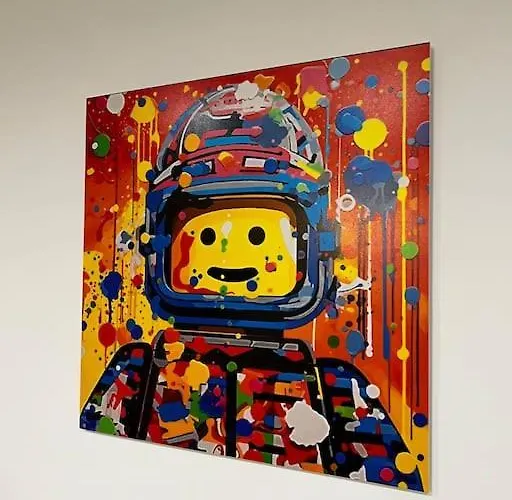 Le Lego, 3 Chambres, 8 Personnes Et Parking, Centre